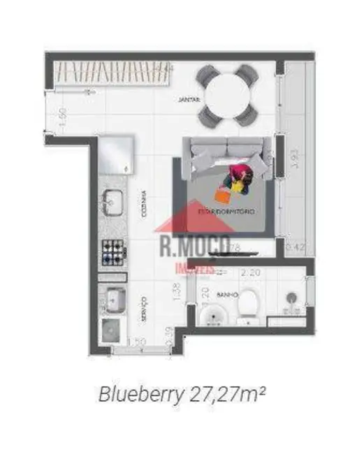 Apartamento com 1 quarto à venda, 26m2 em Vila Formosa, São Paulo - SP - imagem 6 Foto 6 de Apartamento com 1 quarto à venda, 26m2 em Vila Formosa, São Paulo - SP