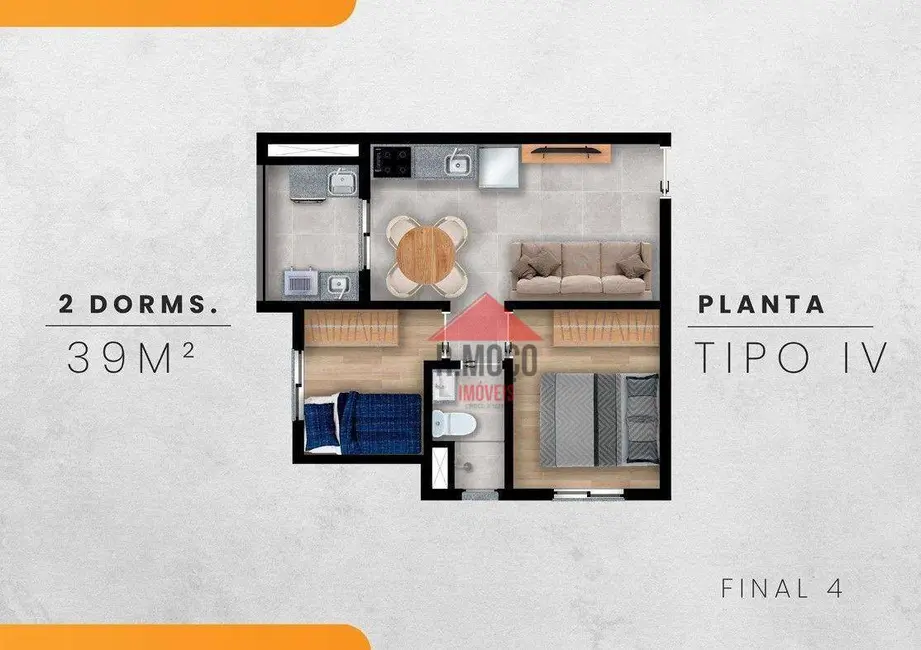 Apartamento com 2 quartos à venda, 38m2 em Vila Fernandes, São Paulo - SP - imagem 7 Foto 7 de Apartamento com 2 quartos à venda, 38m2 em Vila Fernandes, São Paulo - SP