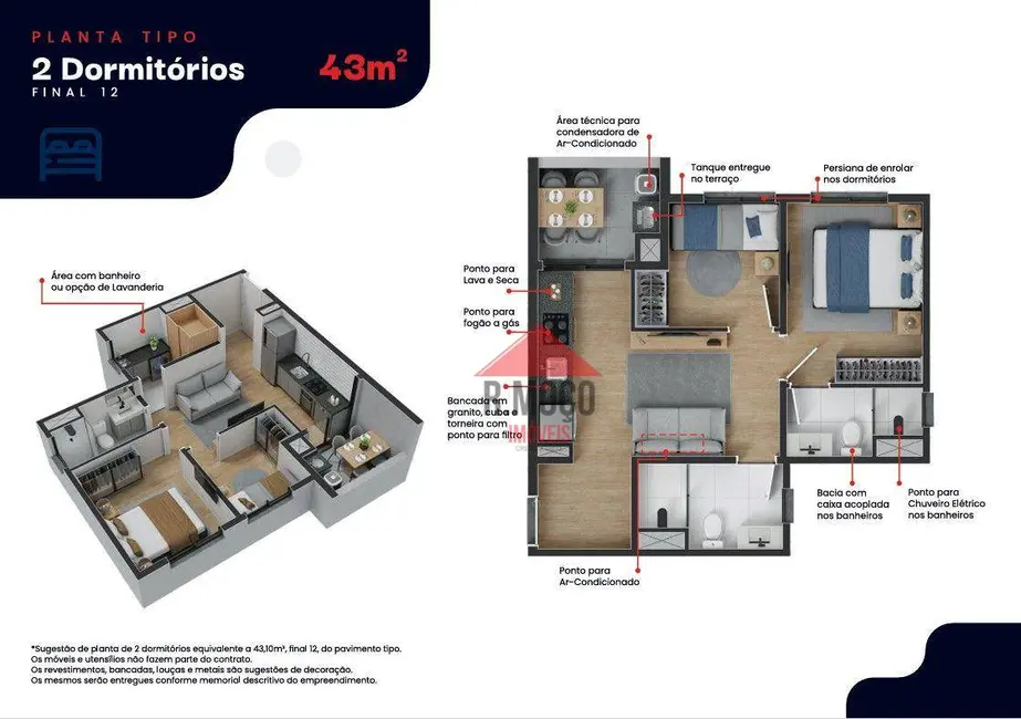 Apartamento com 1 quarto à venda, 29m2 em Vila Guilhermina, São Paulo - SP - imagem 8 Foto 8 de Apartamento com 1 quarto à venda, 29m2 em Vila Guilhermina, São Paulo - SP