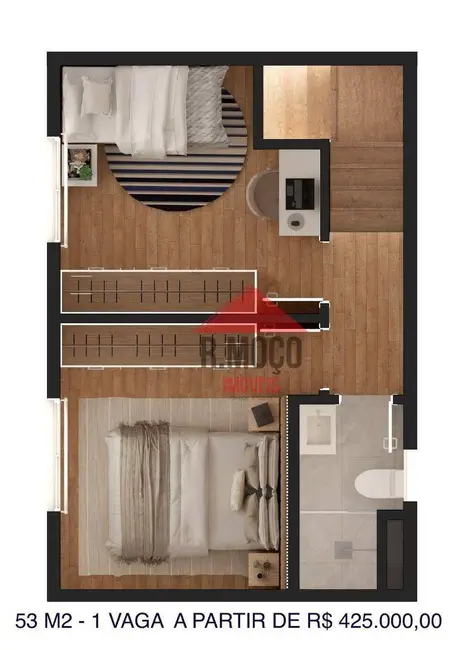 Foto 5 de Apartamento com 2 quartos à venda, 53m2 em Cidade Patriarca, São Paulo - SP