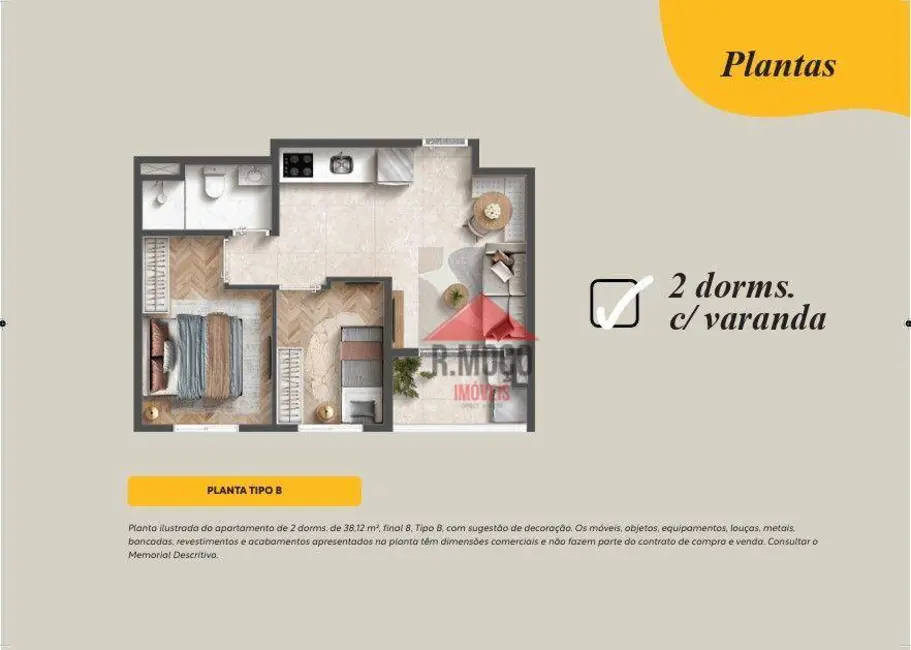 Foto 7 de Apartamento com 2 quartos à venda, 38m2 em Vila Aricanduva, São Paulo - SP