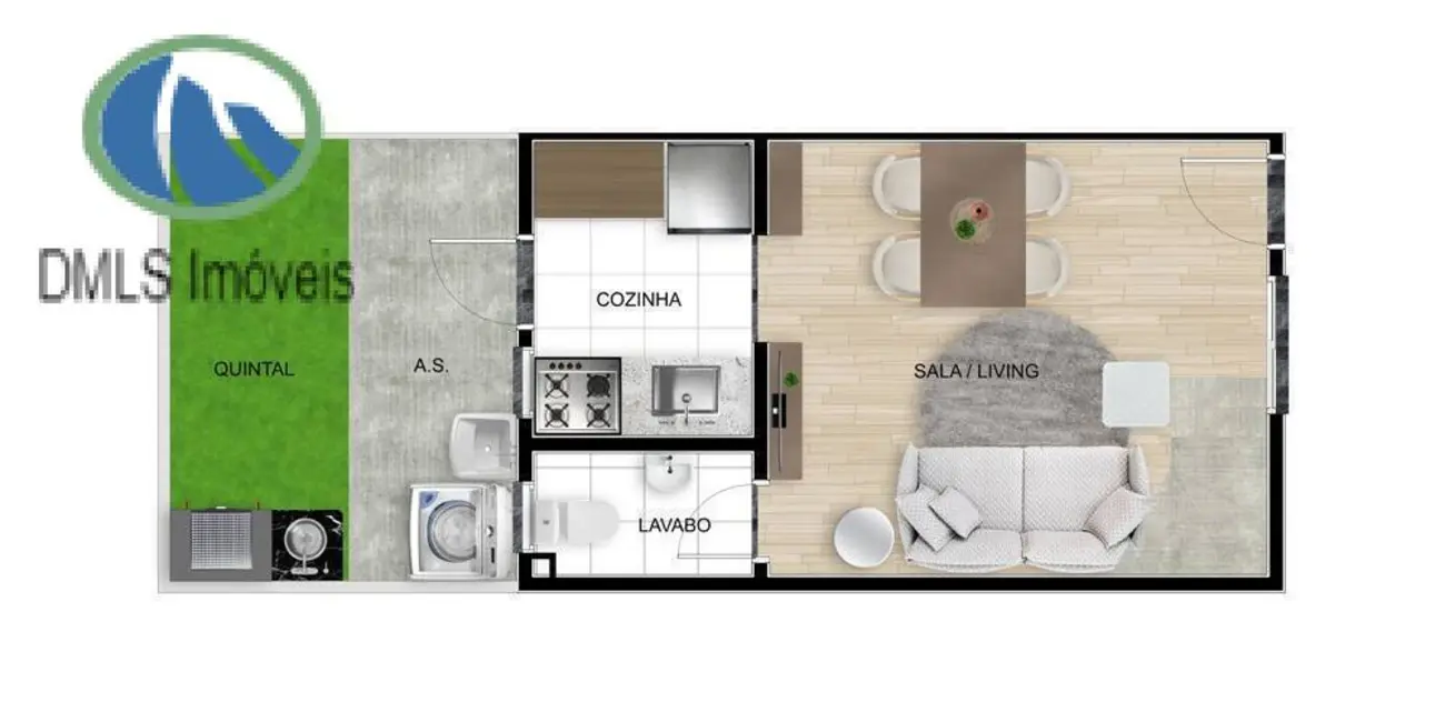 Foto 9 de Casa com 2 quartos à venda, 60m2 em Jardim Sandra, Cotia - SP