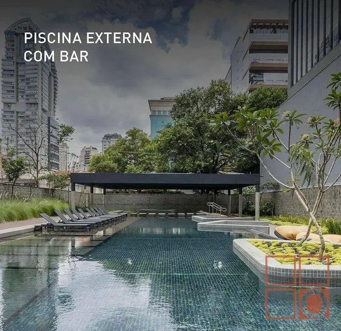 Apartamento com 1 quarto à venda, 77m2 em Vila Olímpia, São Paulo - SP - imagem 3 Foto 3 de Apartamento com 1 quarto à venda, 77m2 em Vila Olímpia, São Paulo - SP