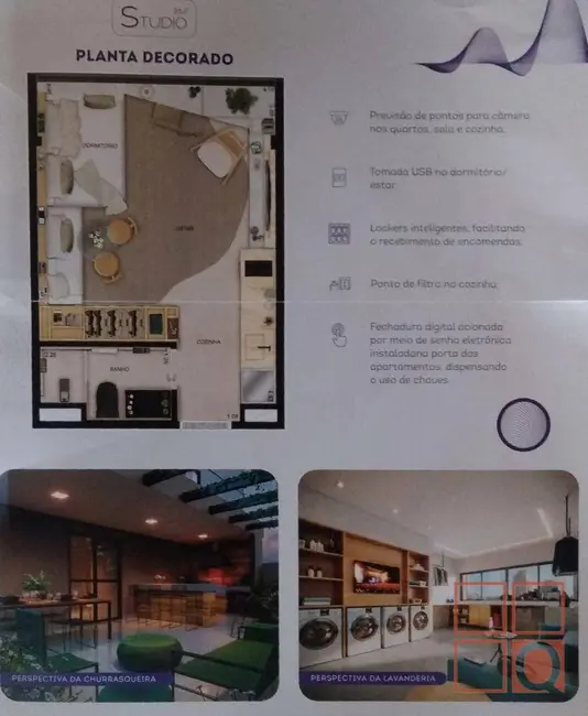 Loft / Flat com 1 quarto à venda, 26m2 em Barra Funda, São Paulo - SP - imagem 6 Foto 6 de Loft / Flat com 1 quarto à venda, 26m2 em Barra Funda, São Paulo - SP