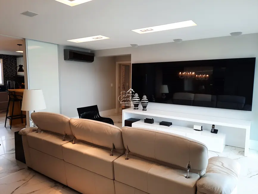 Foto 6 de Apartamento com 3 quartos à venda, 220m2 em Tombo, Guaruja - SP