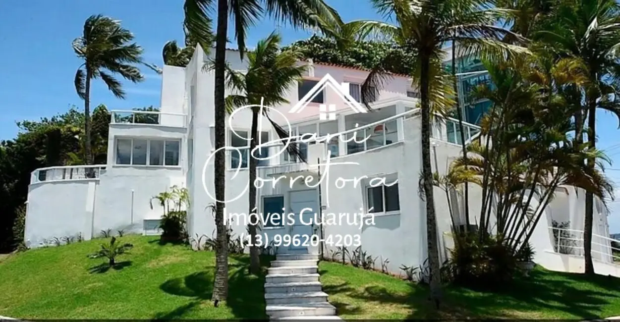 Foto 1 de Sobrado com 6 quartos à venda, 411m2 em Enseada, Guaruja - SP