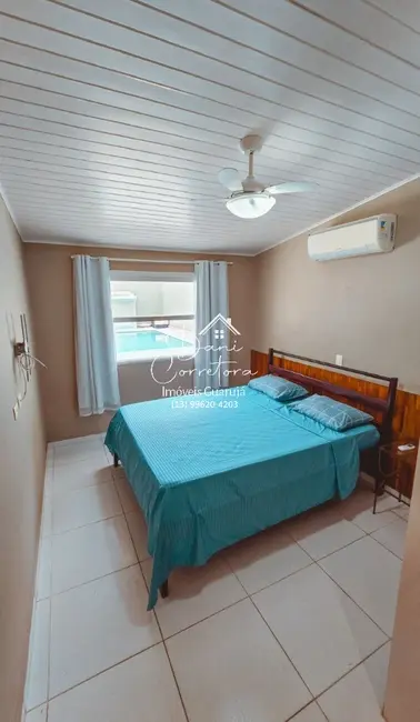 Foto 5 de Sobrado com 3 quartos à venda e para alugar, 150m2 em Balneário Praia do Pernambuco, Guaruja - SP