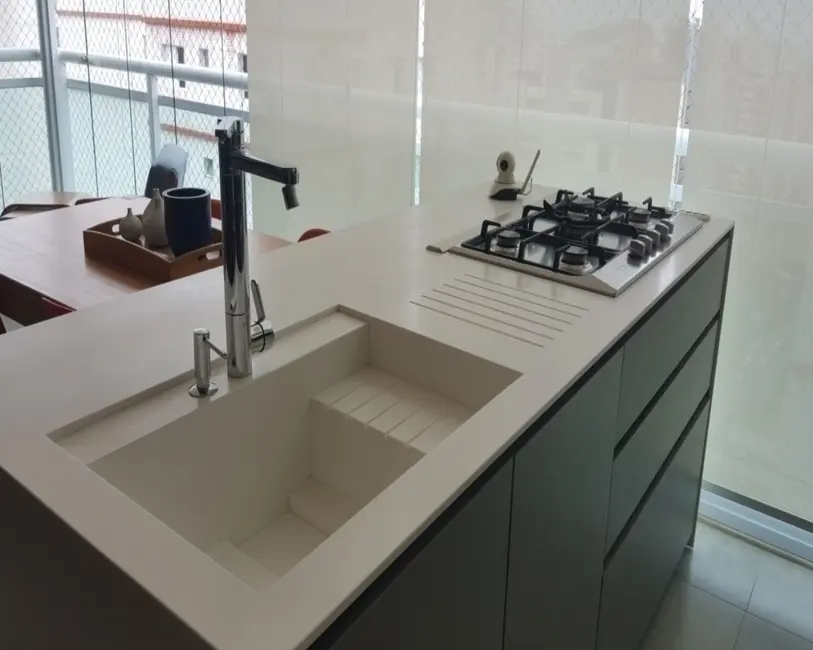 Foto 4 de Apartamento com 3 quartos à venda, 135m2 em Vila Luis Antônio, Guaruja - SP