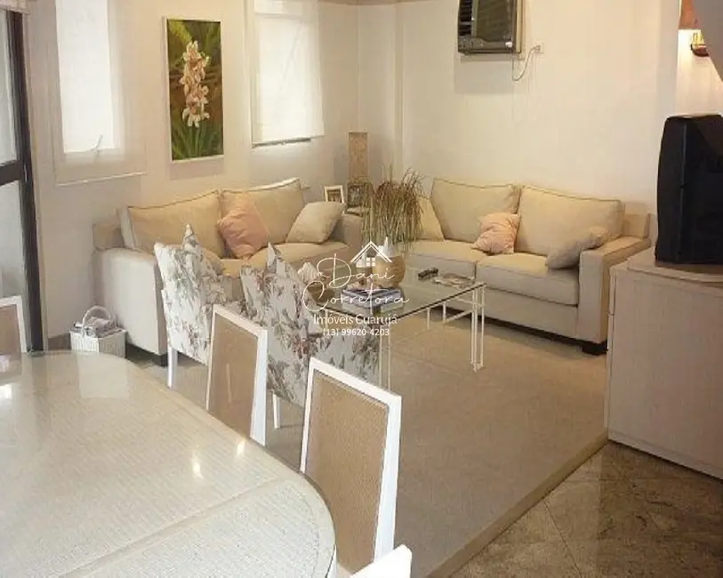 Foto 1 de Apartamento com 3 quartos à venda, 110m2 em Pitangueiras, Guaruja - SP