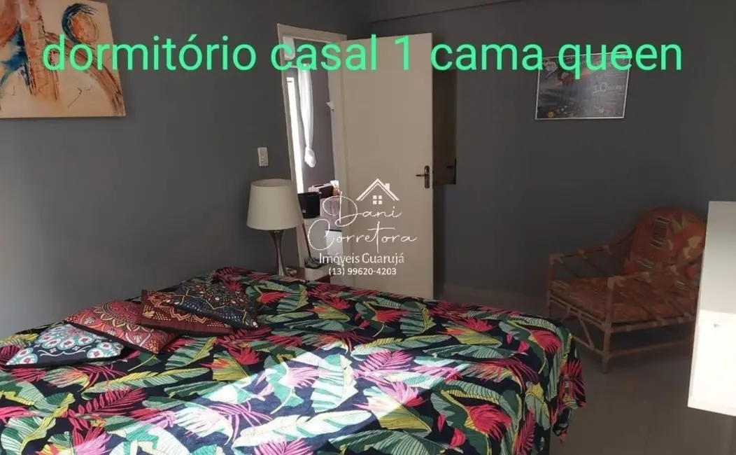 Foto 7 de Apartamento com 2 quartos à venda e para alugar, 74m2 em Guaruja - SP