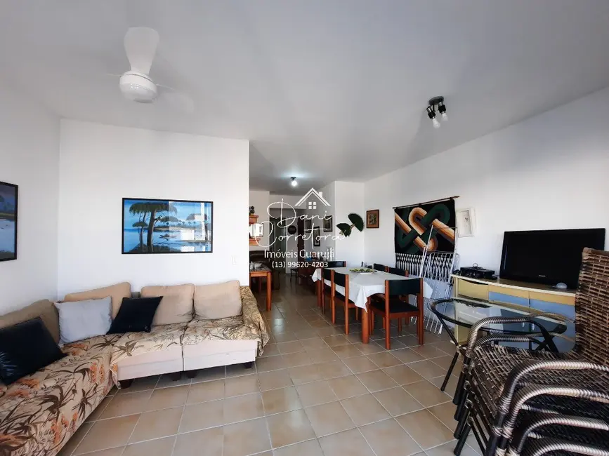 Foto 1 de Apartamento com 3 quartos para alugar, 100m2 em Pitangueiras, Guaruja - SP