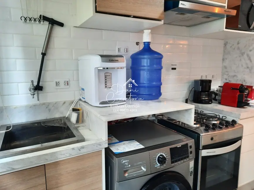 Foto 5 de Apartamento com 2 quartos à venda, 60m2 em Vila Alzira, Guaruja - SP