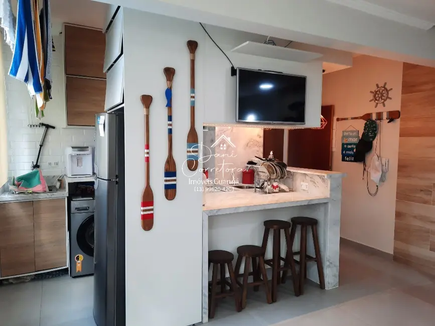 Foto 3 de Apartamento com 2 quartos à venda, 60m2 em Vila Alzira, Guaruja - SP