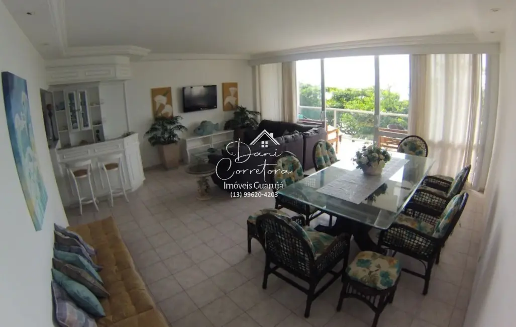 Apartamento com 5 quartos à venda e para alugar, 220m2 em Pitangueiras, Guaruja - SP - imagem 4 Foto 4 de Apartamento com 5 quartos à venda e para alugar, 220m2 em Pitangueiras, Guaruja - SP