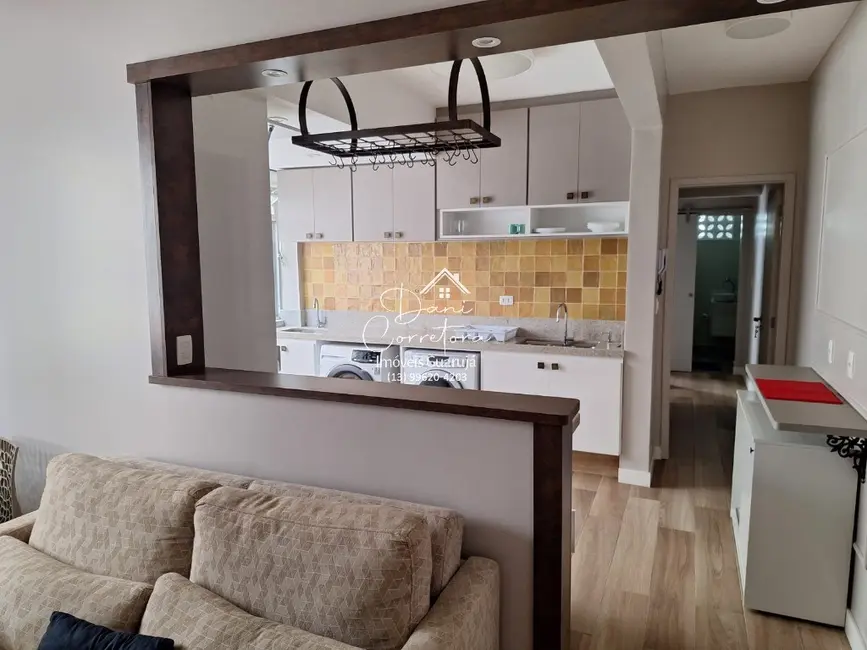 Foto 2 de Apartamento com 2 quartos à venda e para alugar, 60m2 em Vila Alzira, Guaruja - SP
