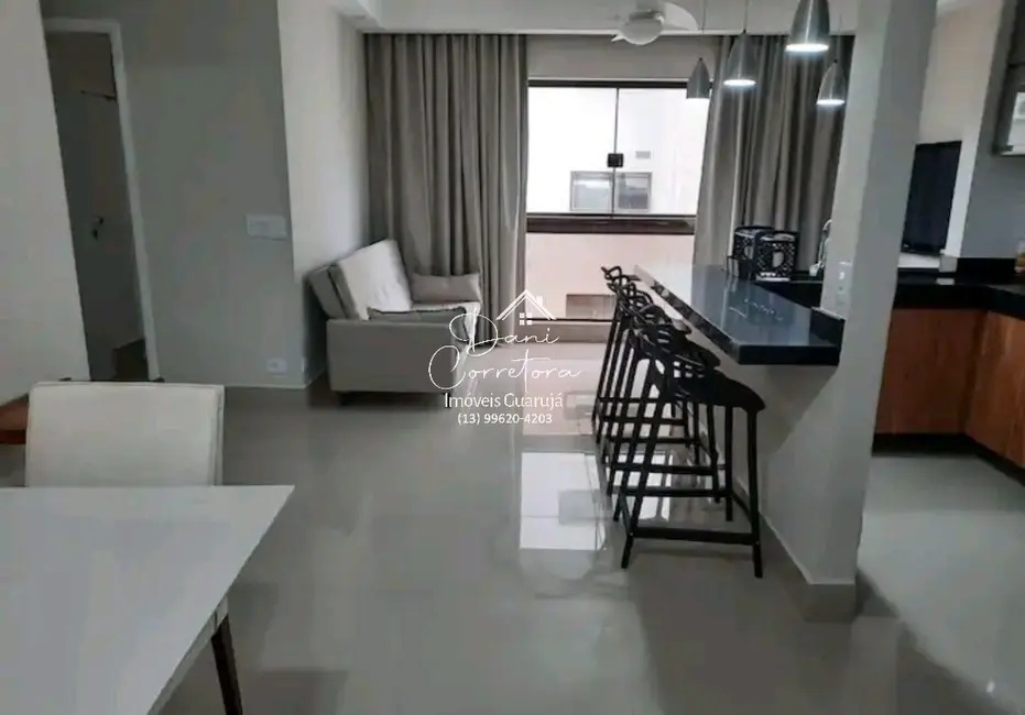 Foto 2 de Apartamento com 1 quarto à venda, 60m2 em Pitangueiras, Guaruja - SP