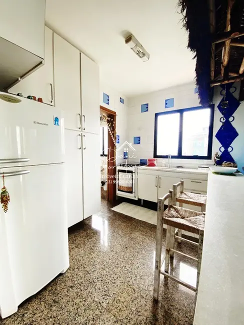 Foto 6 de Apartamento com 3 quartos à venda e para alugar, 110m2 em Vila Alzira, Guaruja - SP