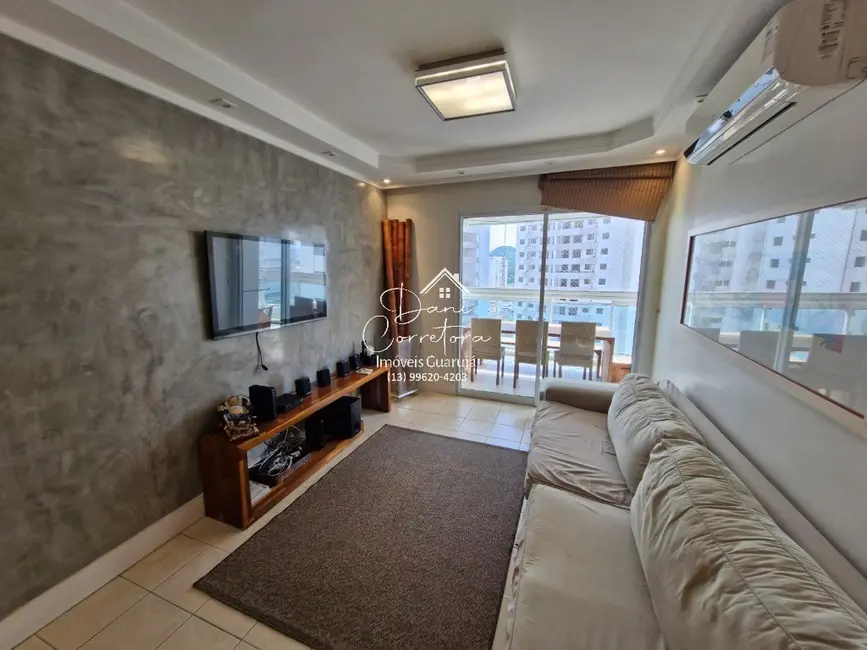 Foto 2 de Apartamento com 2 quartos para alugar, 126m2 em Jardim Astúrias, Guaruja - SP