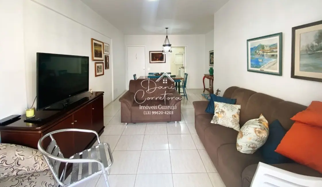 Foto 5 de Apartamento com 3 quartos à venda, 130m2 em Jardim Astúrias, Guaruja - SP