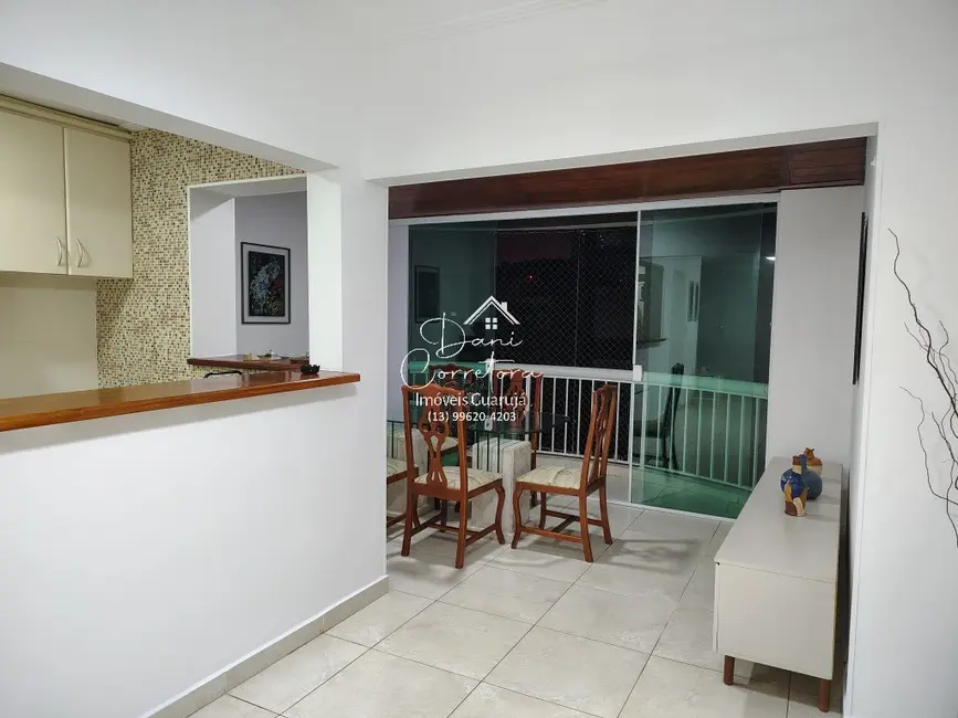 Foto 3 de Apartamento com 1 quarto para alugar, 60m2 em Pitangueiras, Guaruja - SP