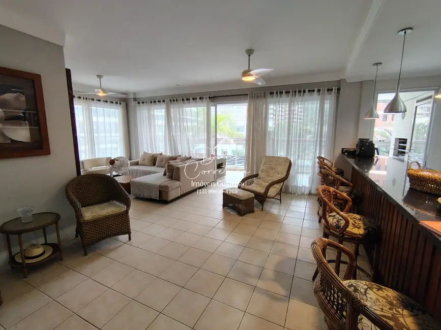 Foto 6 de Apartamento com 3 quartos à venda, 157m2 em Vila Alzira, Guaruja - SP