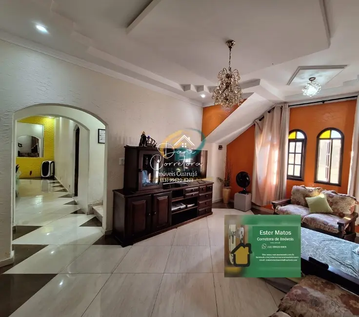 Foto 4 de Apartamento com 3 quartos à venda e para alugar, 300m2 em Vila Santa Rosa, Guaruja - SP