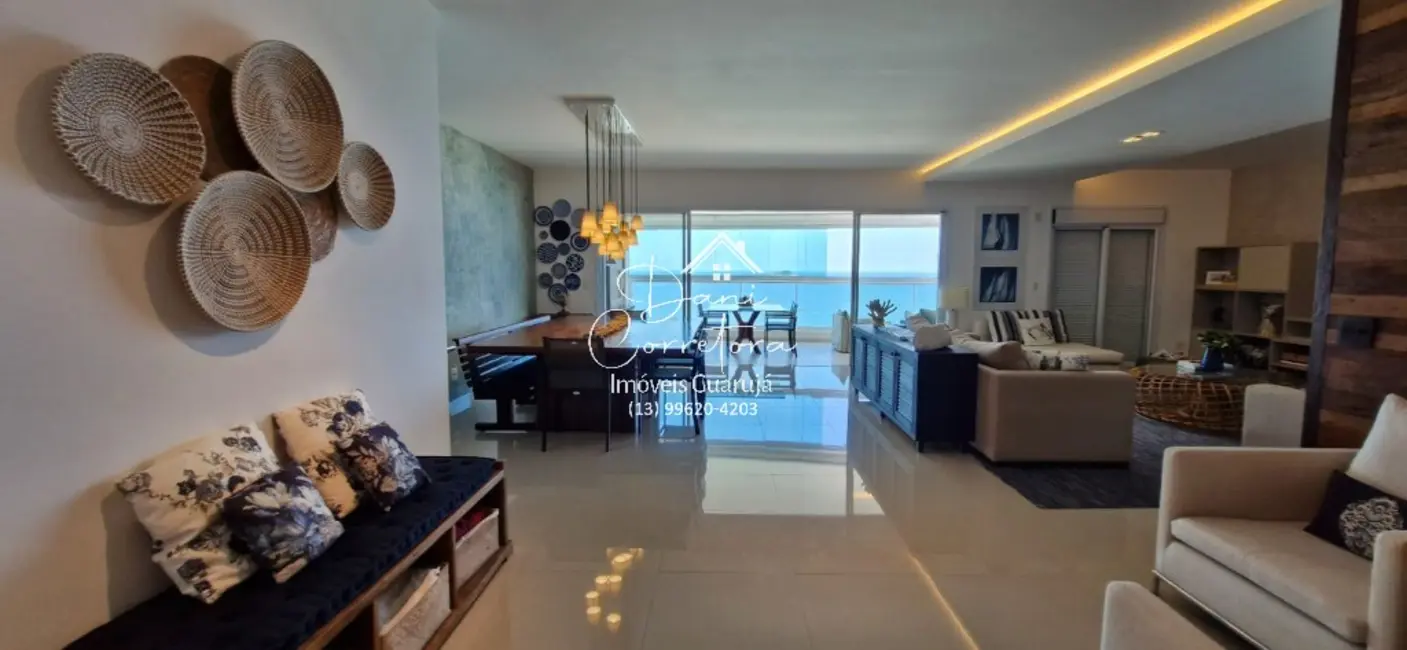Foto 9 de Apartamento com 3 quartos à venda, 206m2 em Enseada, Guaruja - SP