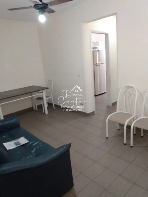 Foto 1 de Apartamento com 1 quarto para alugar, 57m2 em Barra Funda, Guaruja - SP