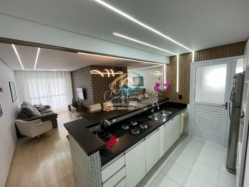 Apartamento com 3 quartos para alugar, 96m2 em Vila Luis Antônio, Guaruja - SP - imagem 4 Foto 4 de Apartamento com 3 quartos para alugar, 96m2 em Vila Luis Antônio, Guaruja - SP