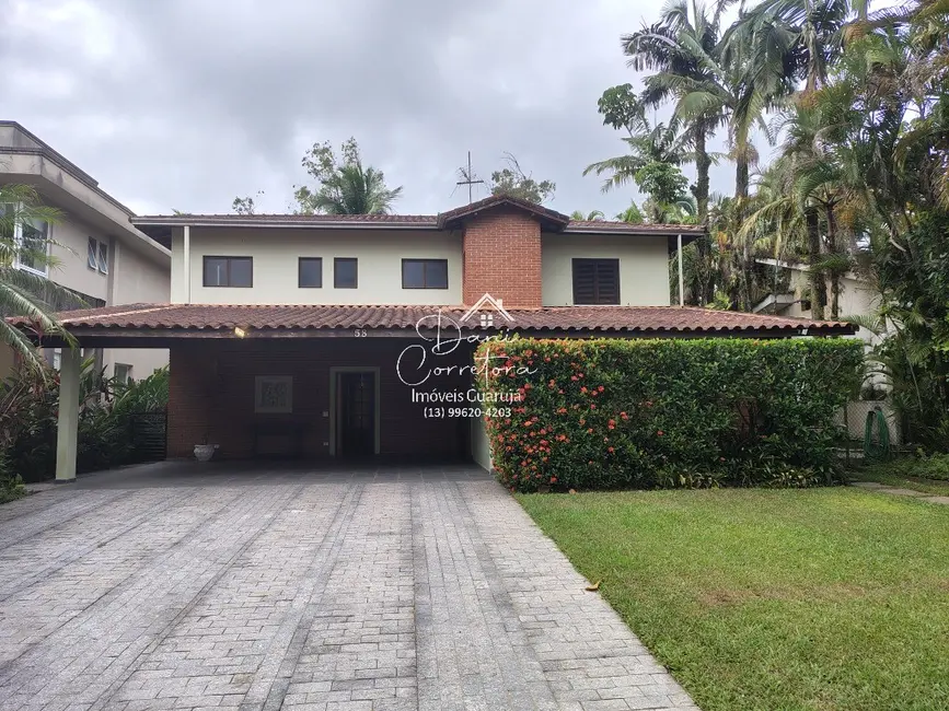 Foto 1 de Sobrado com 5 quartos à venda e para alugar, 588m2 em Enseada, Guaruja - SP