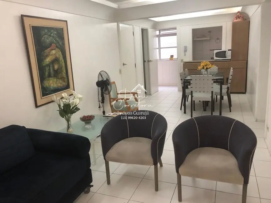 Foto 2 de Apartamento com 2 quartos para alugar, 70m2 em Pitangueiras, Guaruja - SP