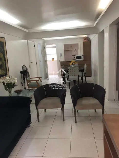 Foto 4 de Apartamento com 2 quartos para alugar, 70m2 em Pitangueiras, Guaruja - SP