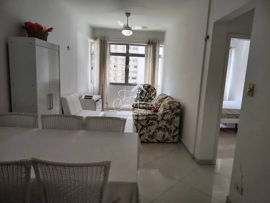 Foto 2 de Apartamento com 1 quarto à venda, 50m2 em Pitangueiras, Guaruja - SP