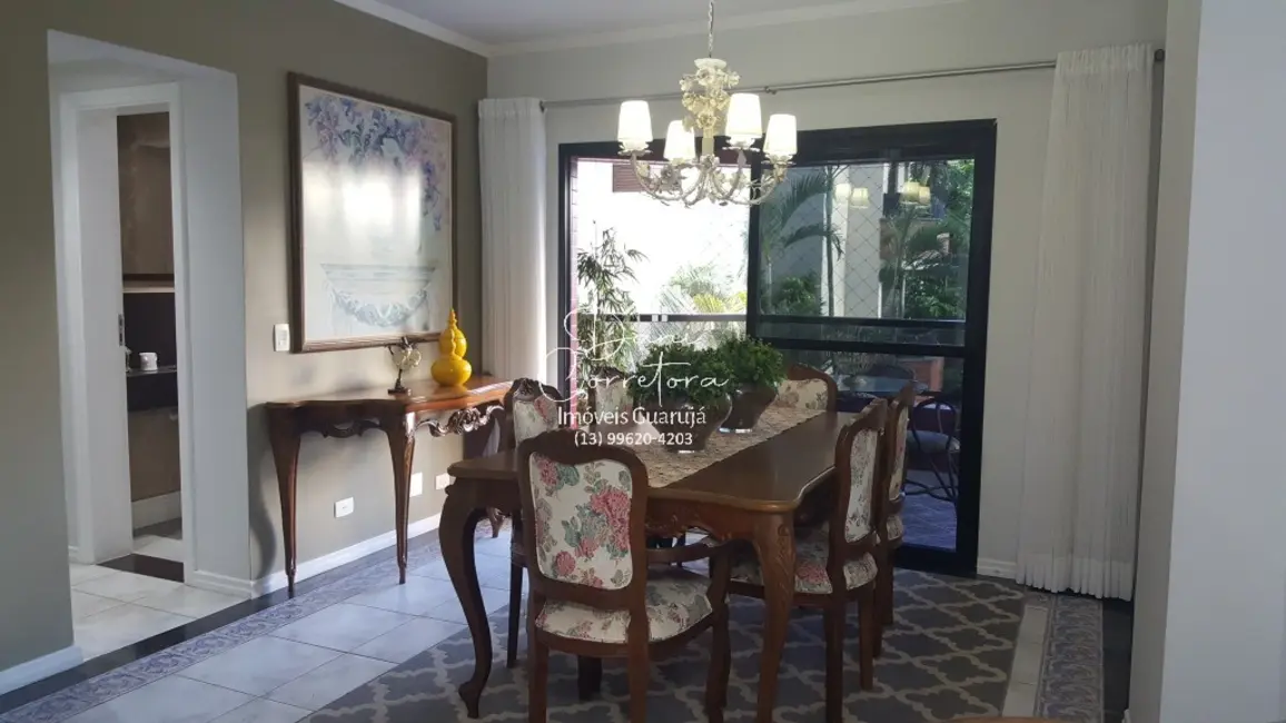 Foto 6 de Apartamento com 3 quartos à venda, 158m2 em Jardim Astúrias, Guaruja - SP