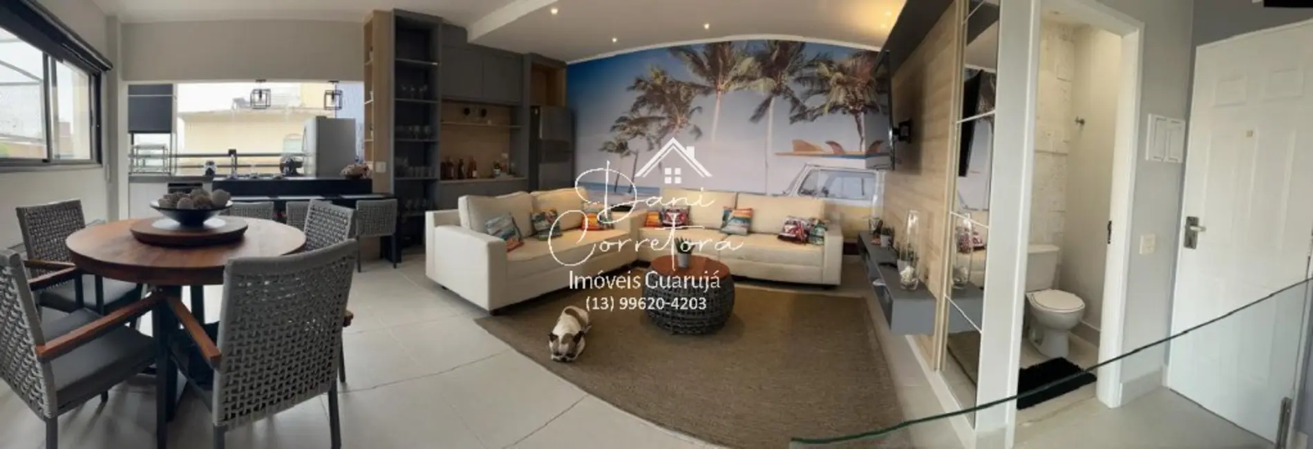 Foto 6 de Apartamento com 3 quartos à venda, 200m2 em Guaruja - SP