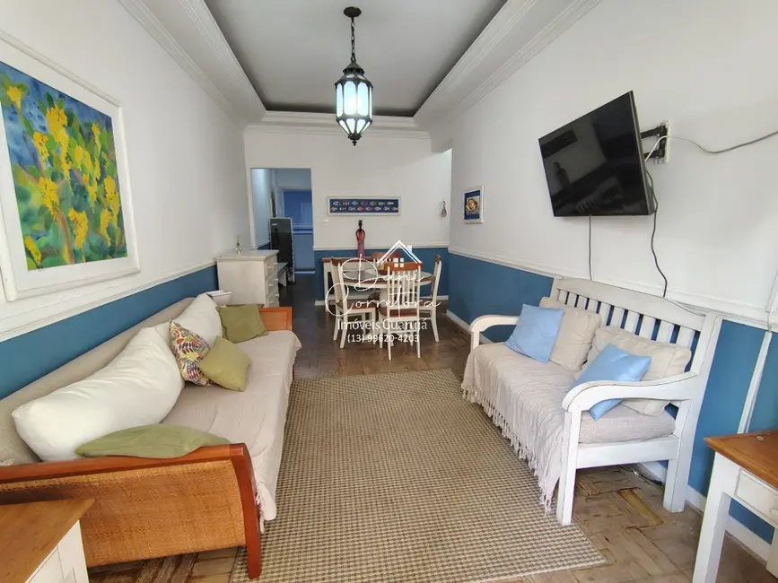 Foto 1 de Apartamento com 2 quartos para alugar, 75m2 em Pitangueiras, Guaruja - SP