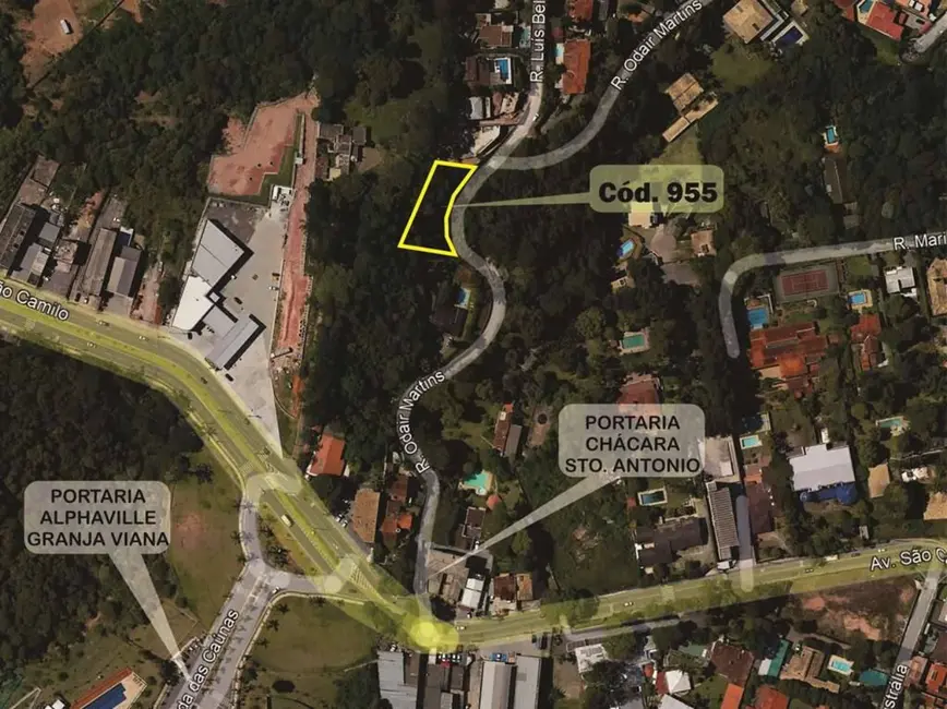 Foto 3 de Terreno / Lote à venda, 571m2 em Chácara São João, Carapicuiba - SP