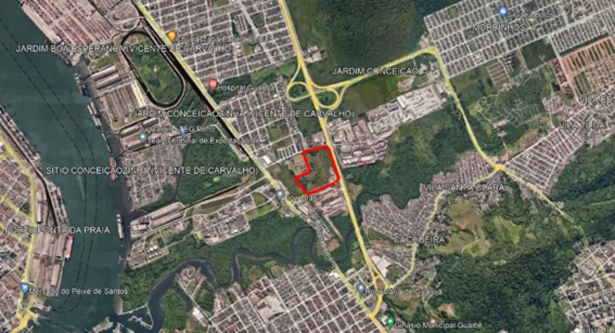 Terreno / Lote à venda, 93003m2 em Jardim Conceiçãozinha (Vicente de Carvalho), Guaruja - SP - imagem 3 Foto 3 de Terreno / Lote à venda, 93003m2 em Jardim Conceiçãozinha (Vicente de Carvalho), Guaruja - SP
