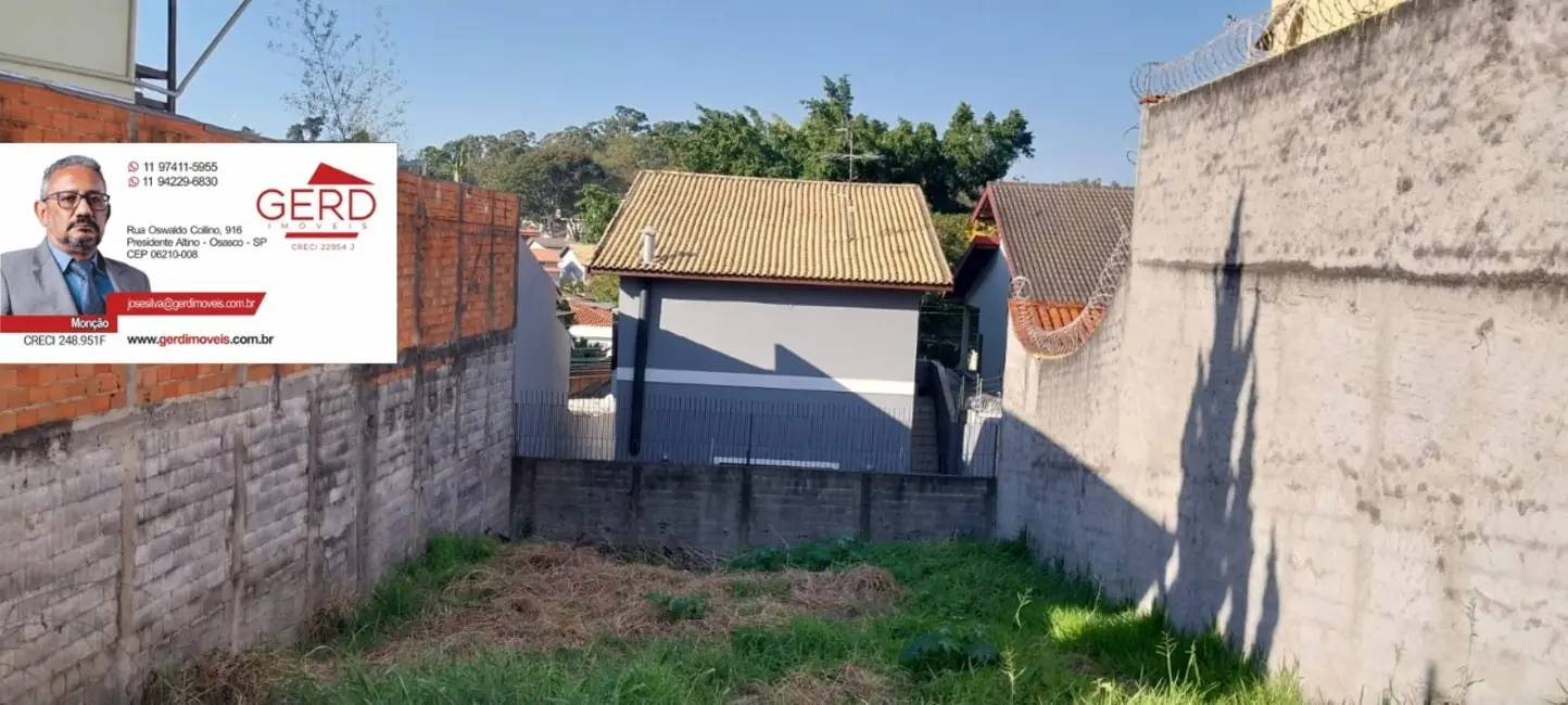 Foto 6 de Terreno / Lote à venda, 250m2 em Adalgisa, Osasco - SP