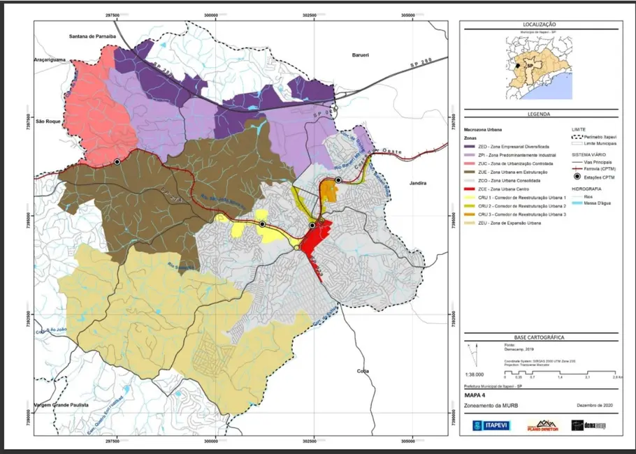 Foto 8 de Terreno / Lote à venda, 81335m2 em Jardim São Marcos, Itapevi - SP