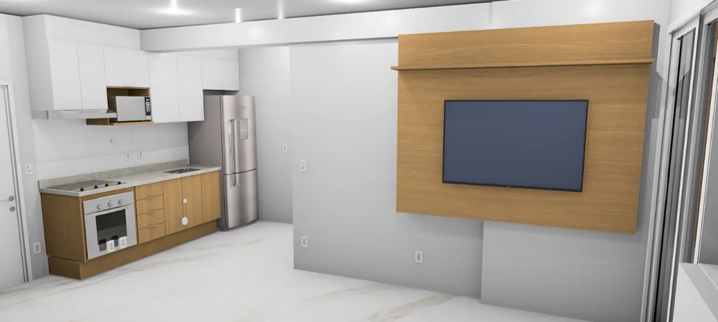 Foto 2 de Apartamento com 2 quartos para alugar, 52m2 em Centro, Osasco - SP