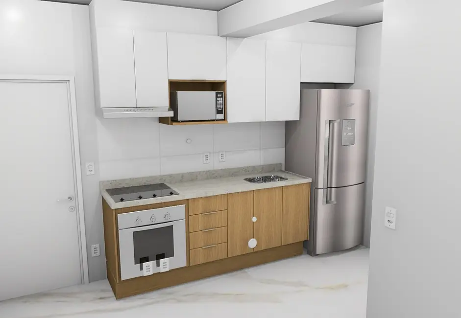 Foto 1 de Apartamento com 2 quartos para alugar, 52m2 em Centro, Osasco - SP