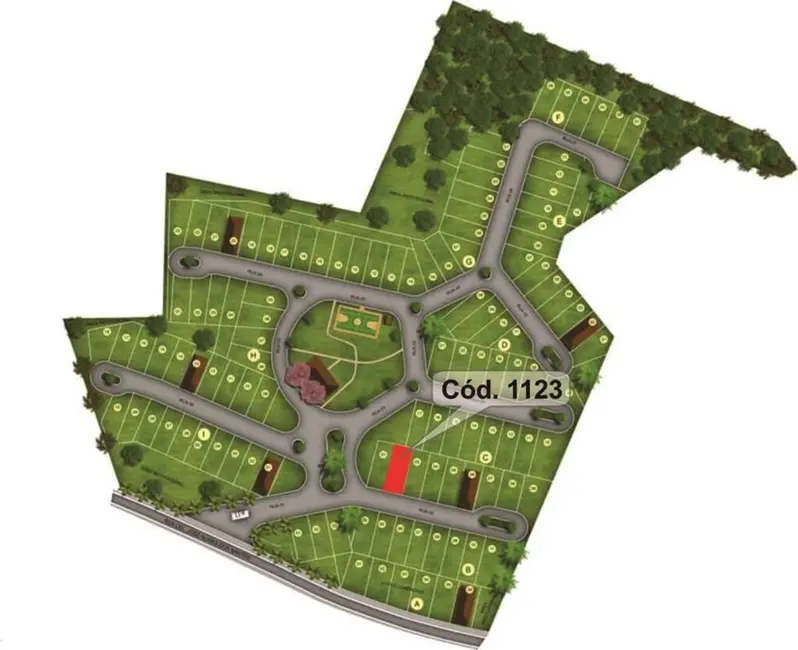 Foto 2 de Terreno / Lote à venda, 378m2 em Vargem Grande Paulista - SP