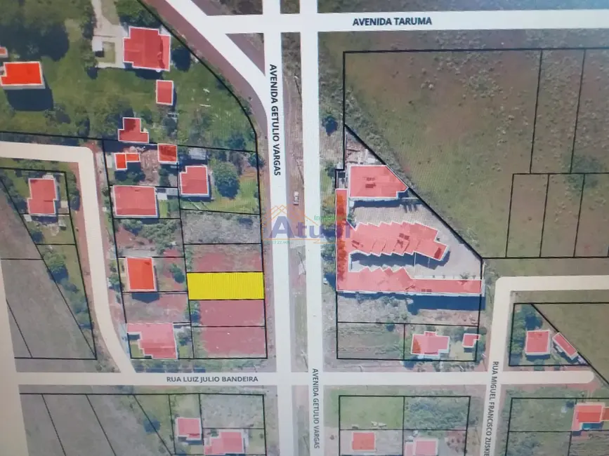 Foto 1 de Terreno / Lote à venda, 275m2 em Universitário, Santo Angelo - RS