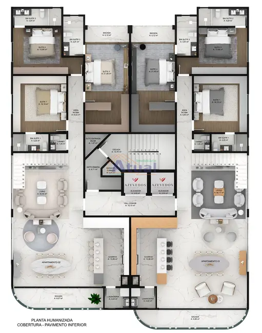 Foto 8 de Apartamento com 3 quartos à venda, 195m2 em Centro, Santo Angelo - RS