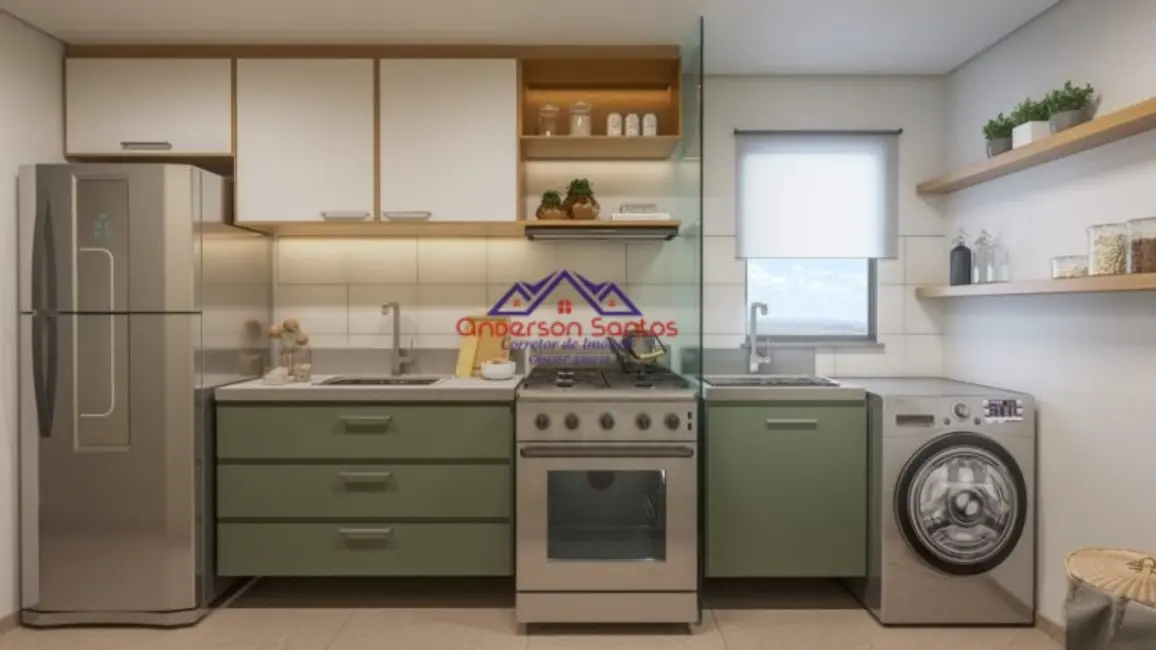 Foto 3 de Apartamento com 2 quartos à venda, 45m2 em Jardim Paraíso, Jacarei - SP