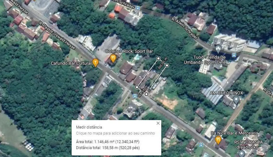 Terreno / Lote à venda, 1140m2 em Ribeirão Fresco, Blumenau - SC - imagem 7 Foto 7 de Terreno / Lote à venda, 1140m2 em Ribeirão Fresco, Blumenau - SC