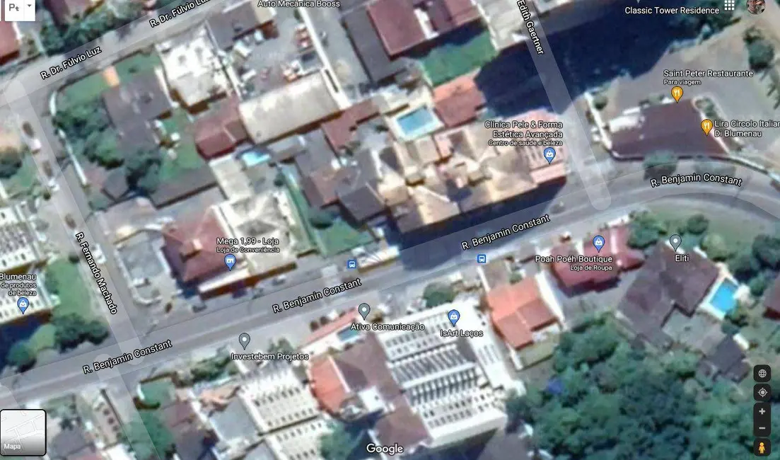Terreno / Lote à venda, 539m2 em Vila Nova, Blumenau - SC - imagem 4 Foto 4 de Terreno / Lote à venda, 539m2 em Vila Nova, Blumenau - SC