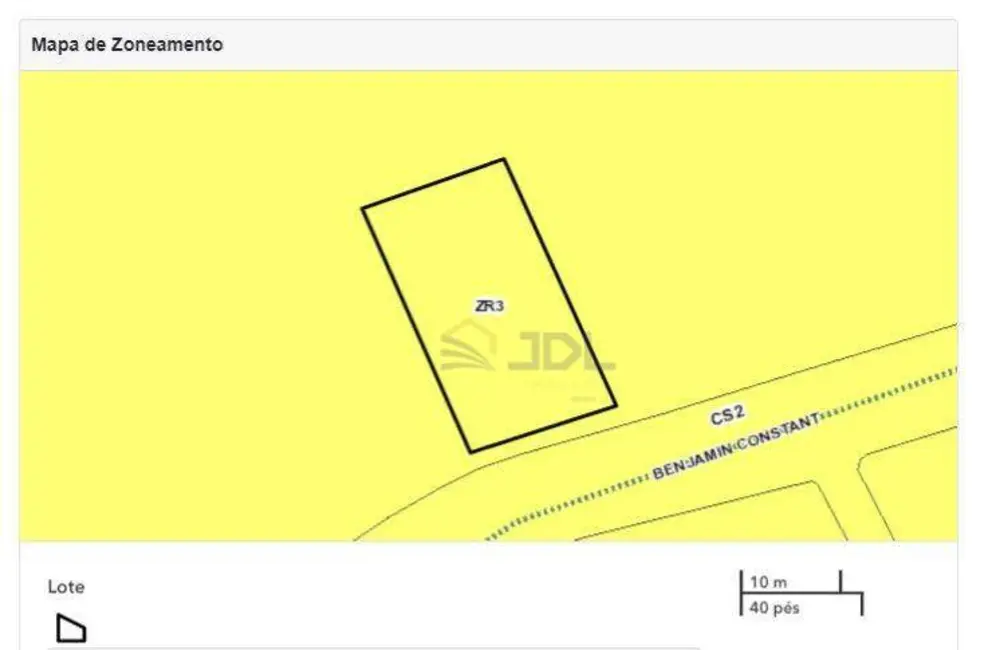 Terreno / Lote à venda, 539m2 em Vila Nova, Blumenau - SC - imagem 3 Foto 3 de Terreno / Lote à venda, 539m2 em Vila Nova, Blumenau - SC