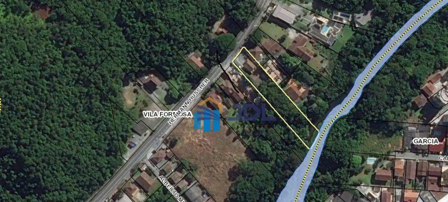 Foto 2 de Terreno / Lote à venda, 2649m2 em Vila Formosa, Blumenau - SC